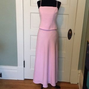 Beautiful Linen Camisole and Matching skirt